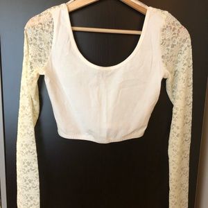 Forever 21 Lace Crop Top